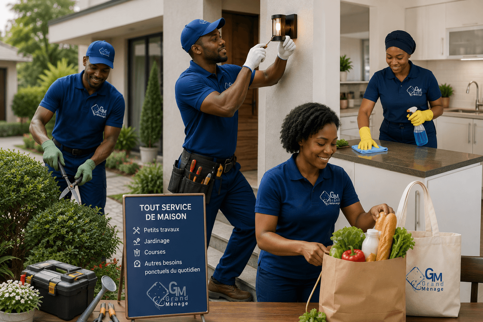 Petits travaux et services à domicile Grand Ménage